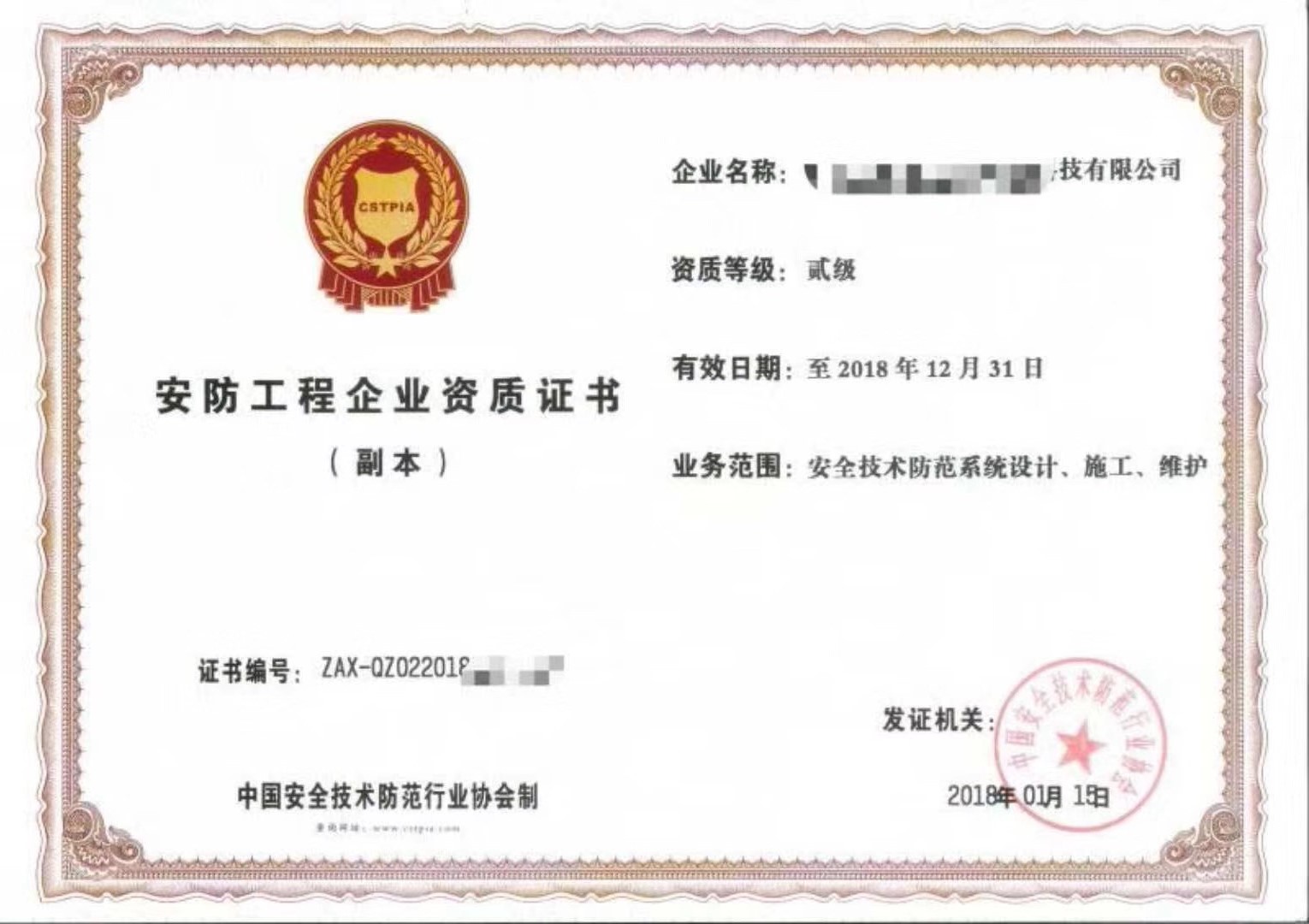 河北鼎诺财务安防资质对应项目解析与安全技术防范系统设计施工服务